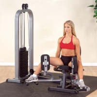 Двухпозиционный силовой тренажер Приведение / отведение ног сидя Body-Solid GIOT-STK