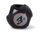  Медицинбол с ручками 3кг АDIDAS ADBL-10412