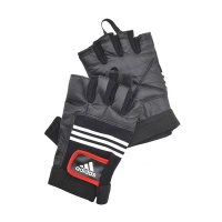 Перчатки тяжелоатлетические (кожа) ADGB-12125 – размер L/XL