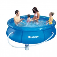 Надувной бассейн 57100 Bestway 244*66 см