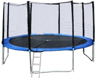 Батут DFC Trampoline Fitness 8 футов с сеткой 2.44м