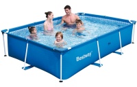 Бассейн каркасный прямоугольный 259*170*61 см BestWay 56042