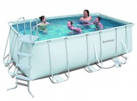 Каркасный бассейн прямоугольный Bestway 56241 