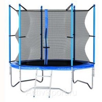 Батут Hegen Internal 8 ft с сеткой и лестницей