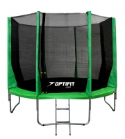 Батут Optifit Jump 6ft зеленый