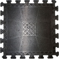 Коврик резиновый 400х400, толщина 12 мм, черный