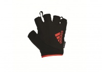 Перчатки для фитнеса ADIDAS ADGB-12321RD(черный/красный)